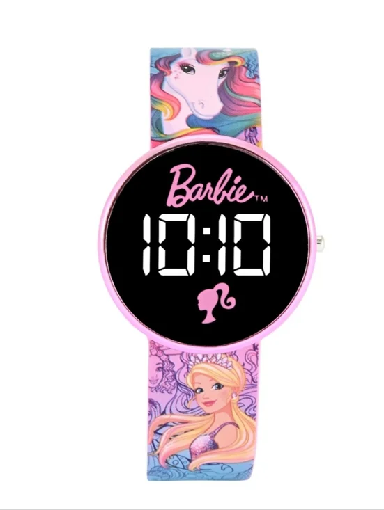 Kids Barbie Pink LED Watch (C5-X) - Picture 1 of 5